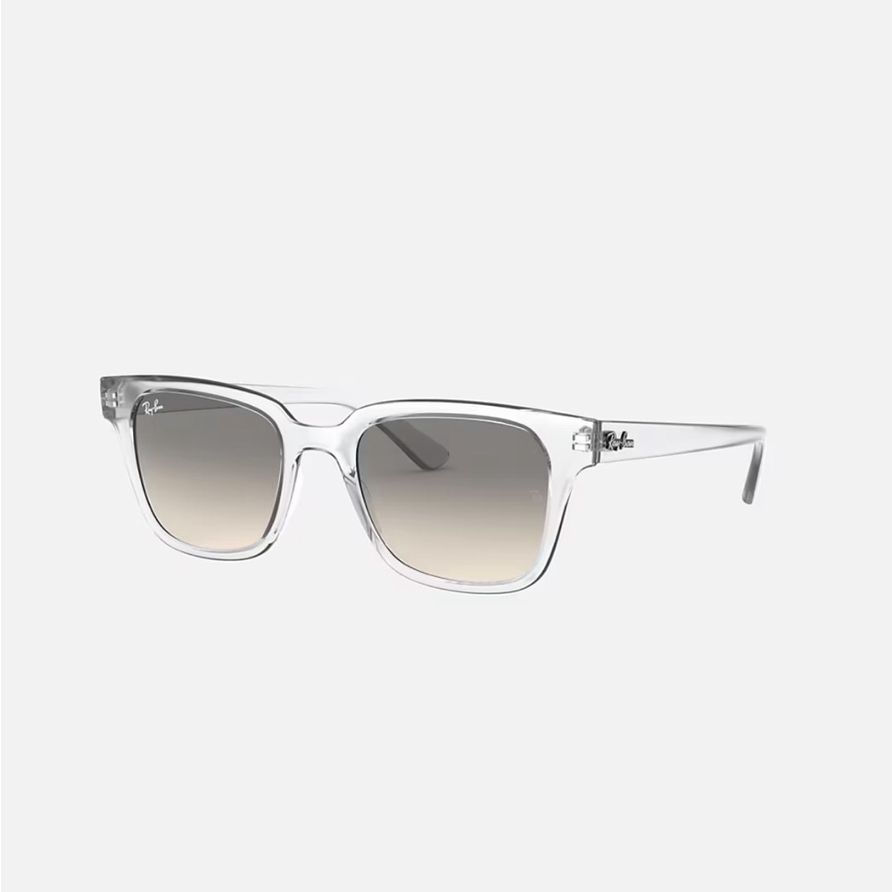 Ray-Ban Transparent Square Unisex Sunglasses Model RB4323 Gradient Lenses​
